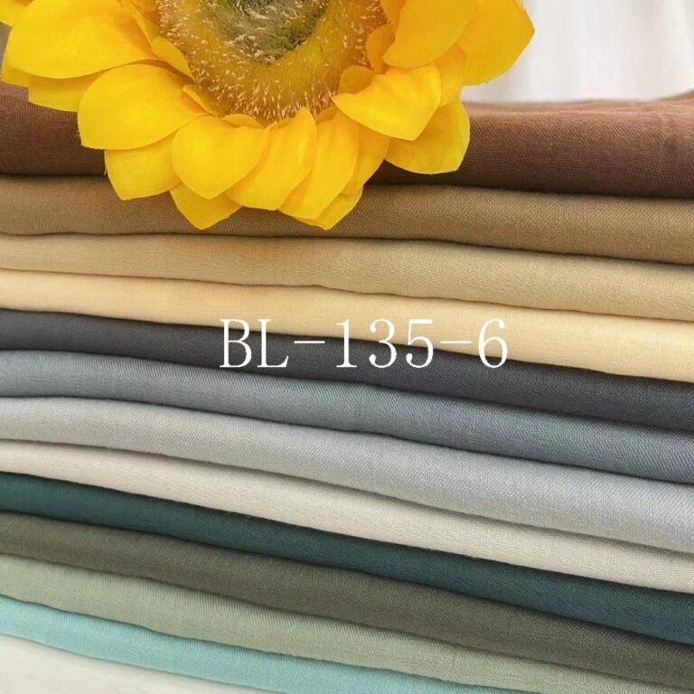 Solid Colour Oversized Scarf Twill Cotton BL-135